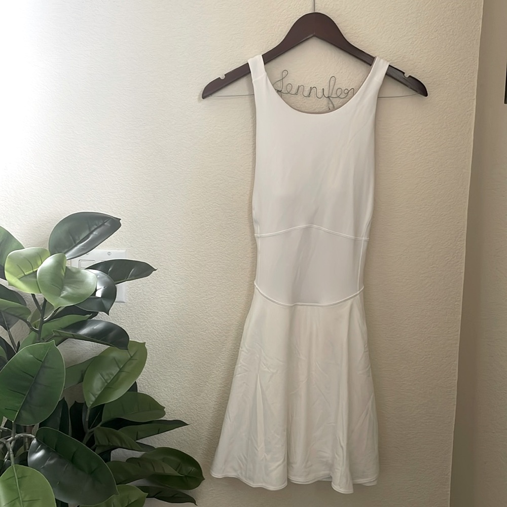 Lululemon Court Crush Dress White